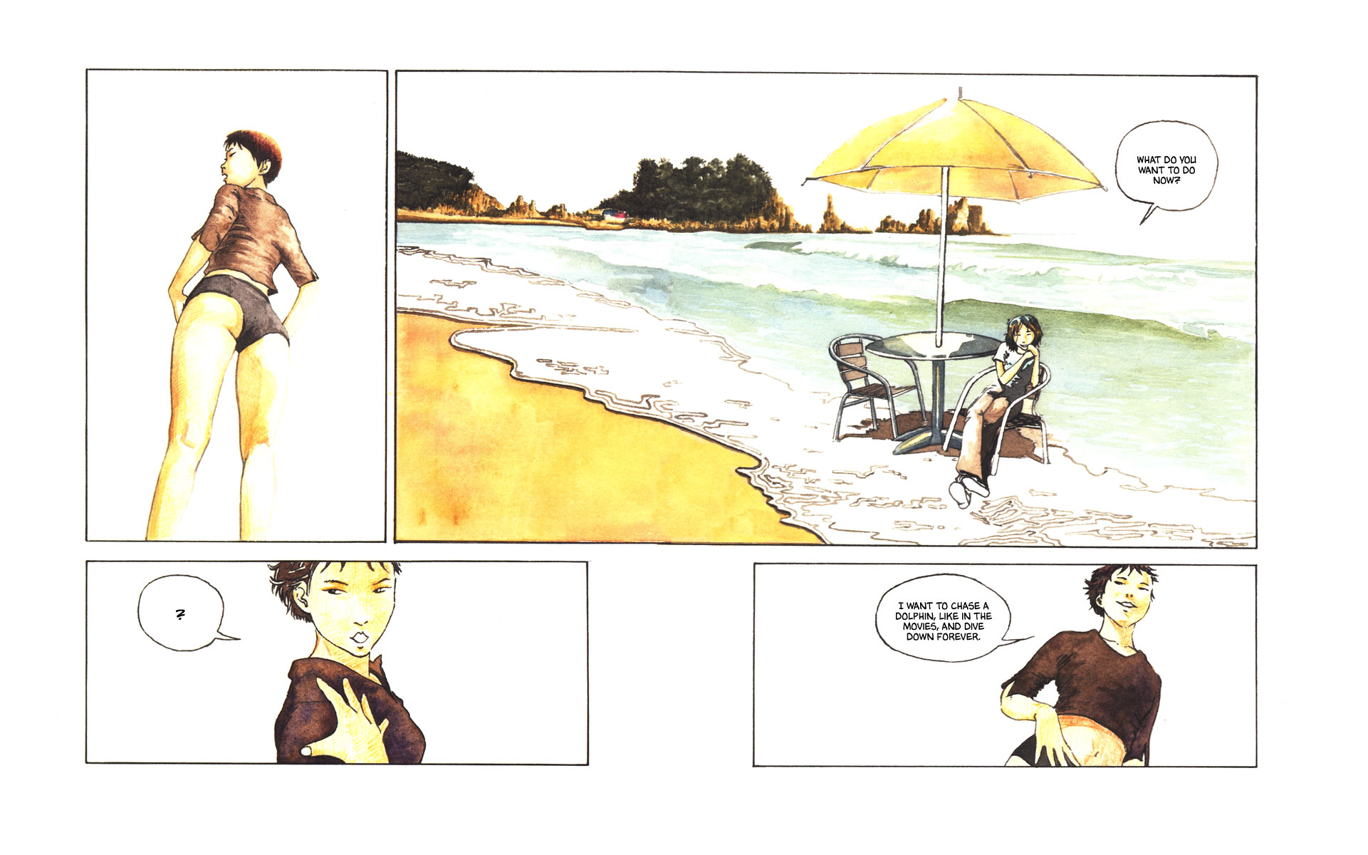 Cosmos Flower Chapter 3.2 page 14 - Chapter 3 v2 : The Sea is Coming