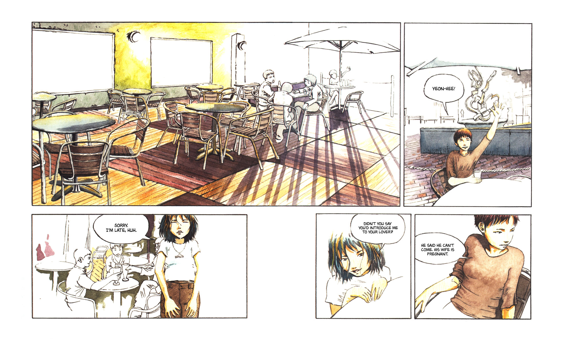 Cosmos Flower Chapter 3.2 page 7 - Chapter 3 v2 : The Sea is Coming
