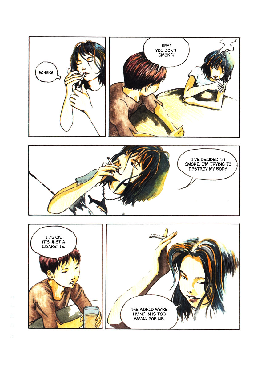 Cosmos Flower Chapter 3.2 page 8 - Chapter 3 v2 : The Sea is Coming