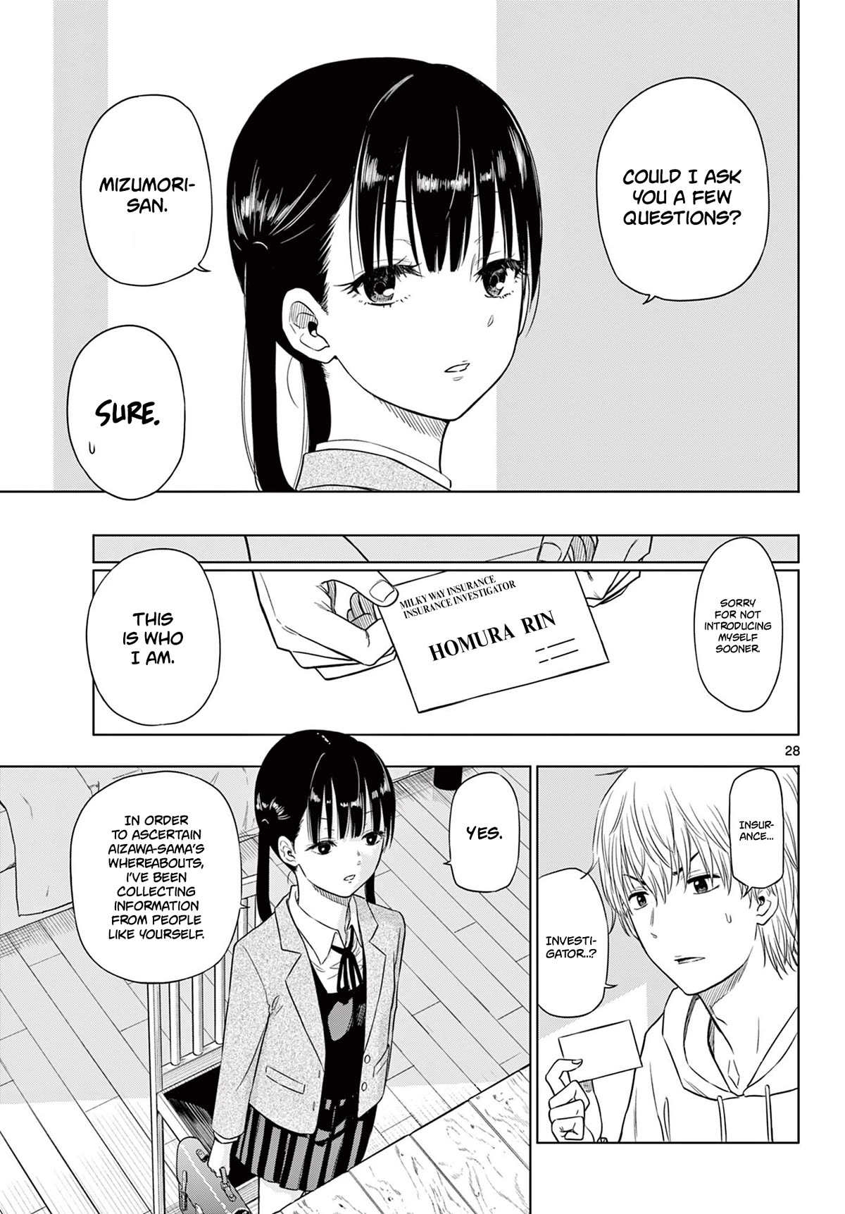 COSMOS (Tamura Ryuuhei) Chapter 1 page 27 - Chapter 1: Encounter with the Unknown