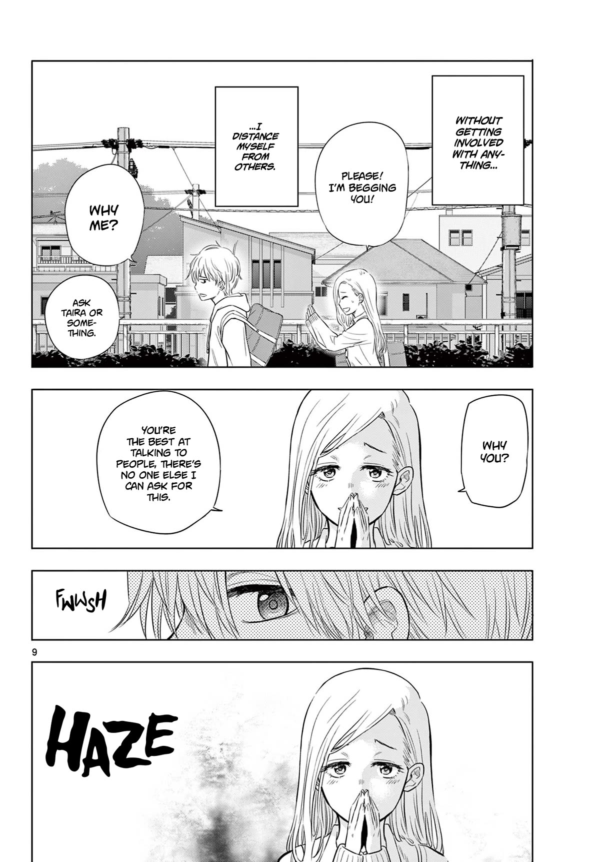 COSMOS (Tamura Ryuuhei) Chapter 1 page 8 - Chapter 1: Encounter with the Unknown