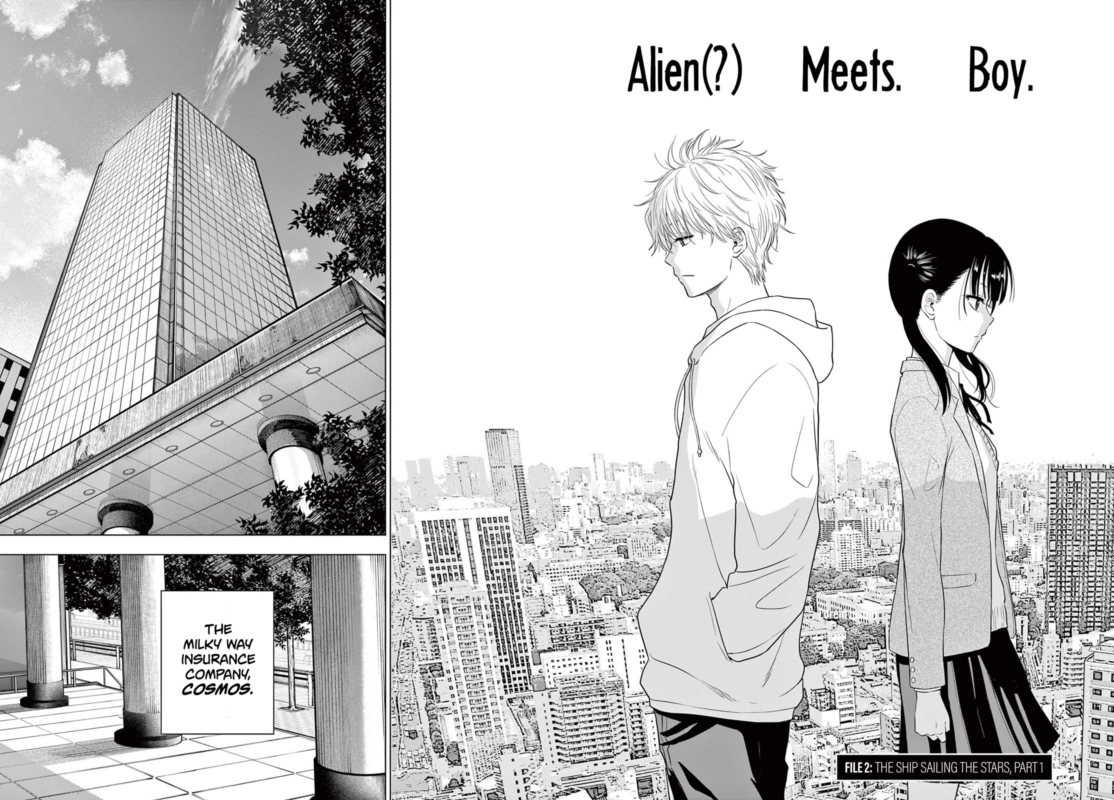 COSMOS (Tamura Ryuuhei) Chapter 2 page 14 - Chapter 2: The Ship Sailing The Stars, Part 1