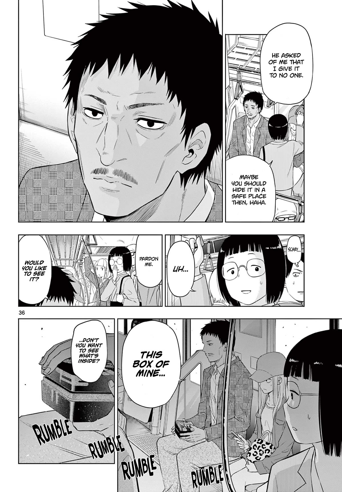 COSMOS (Tamura Ryuuhei) Chapter 2 page 35 - Chapter 2: The Ship Sailing The Stars, Part 1