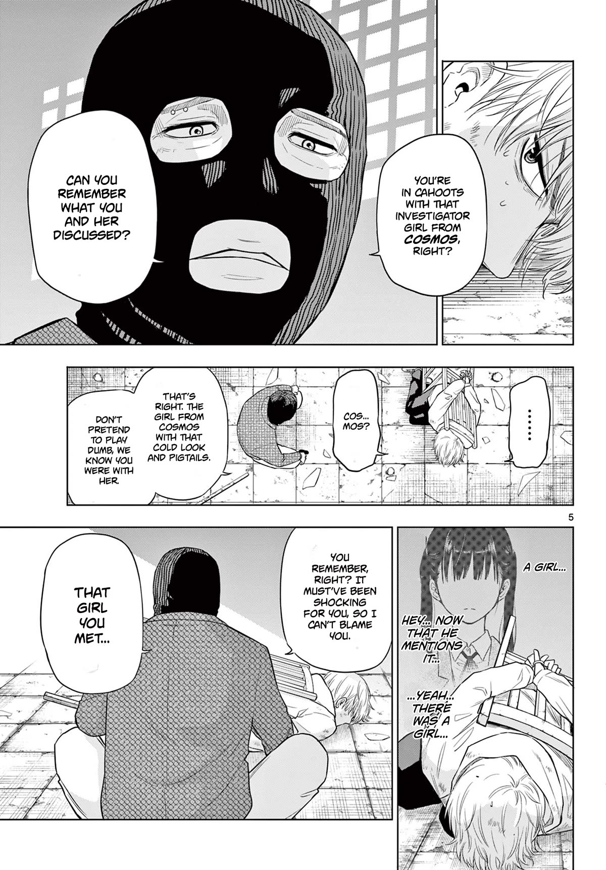 COSMOS (Tamura Ryuuhei) Chapter 2 page 5 - Chapter 2: The Ship Sailing The Stars, Part 1