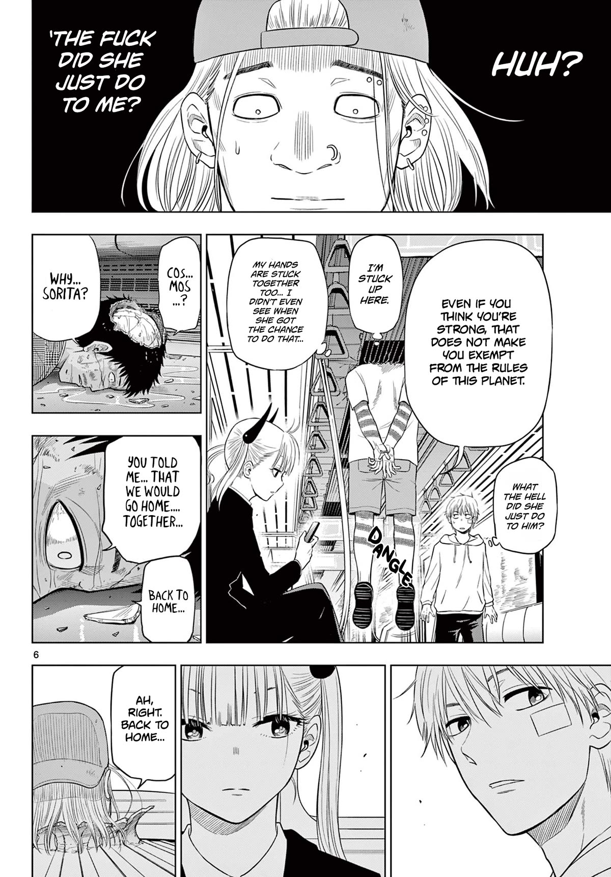 COSMOS (Tamura Ryuuhei) Chapter 3 page 6 - Chapter 3: The Ship Sailing The Stars, Part 2
