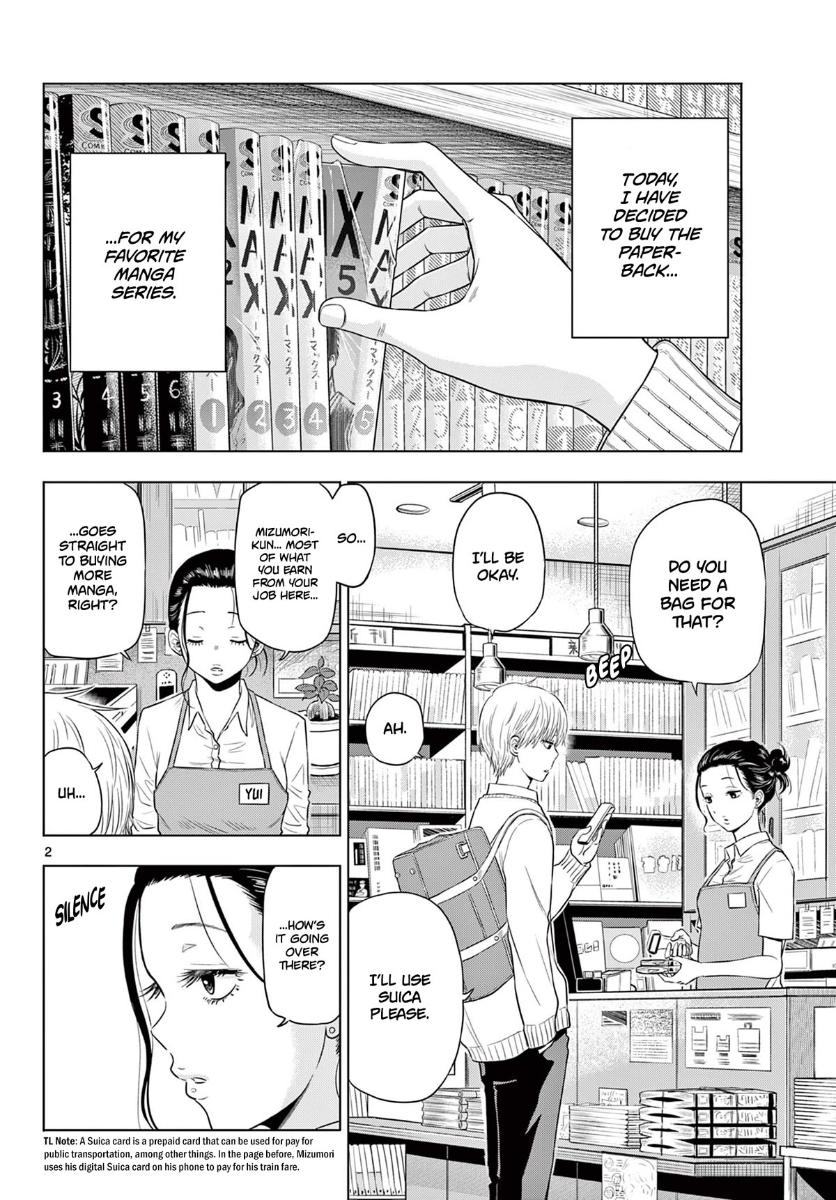 COSMOS (Tamura Ryuuhei) Chapter 4 page 2 - Chapter 4: Living Needs