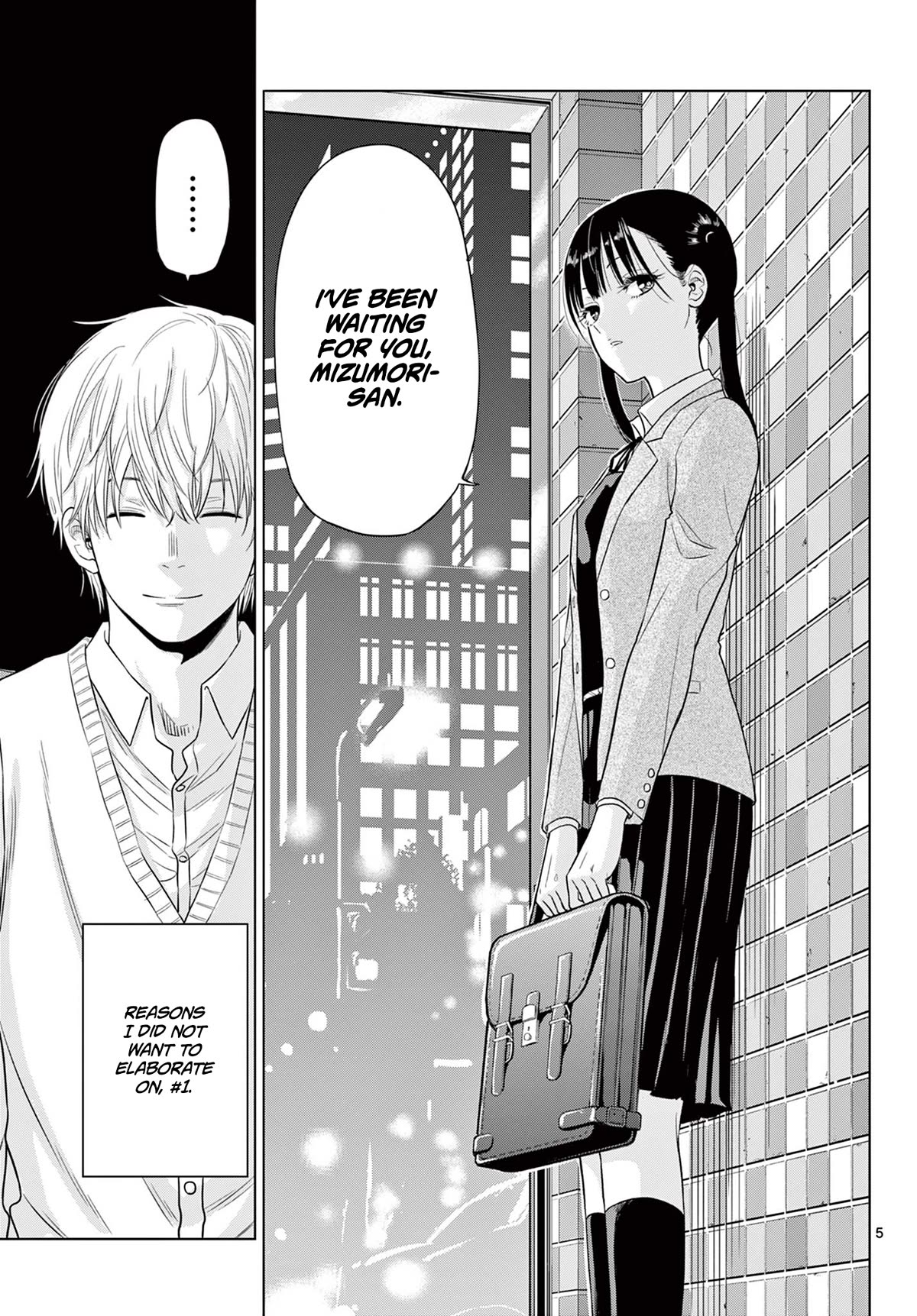 COSMOS (Tamura Ryuuhei) Chapter 4 page 5 - Chapter 4: Living Needs