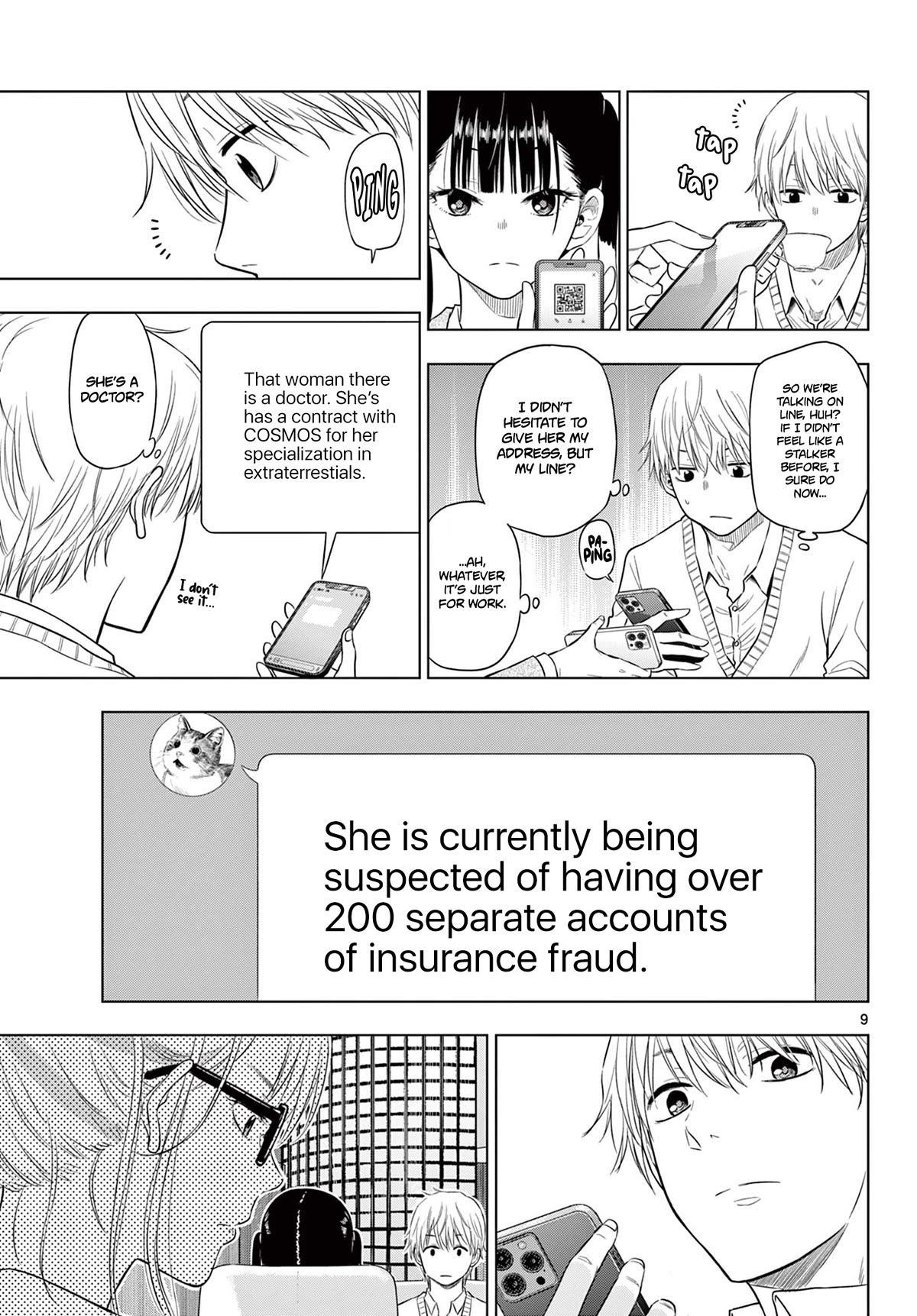 COSMOS (Tamura Ryuuhei) Chapter 4 page 9 - Chapter 4: Living Needs