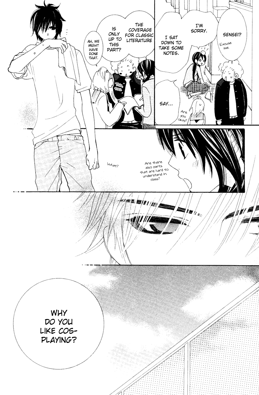 Cosplay Animal Chapter 33.6 page 9 - Chapter 33.6: Extra: Arata's Eyes