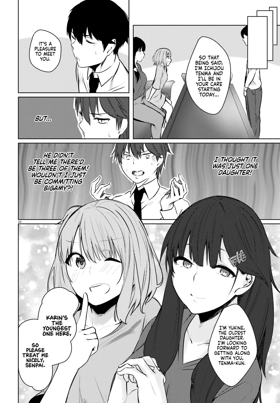 Could You Turn Three Perverted Sisters Into Fine Brides? Chapter 1 page 25 - Chapter 1