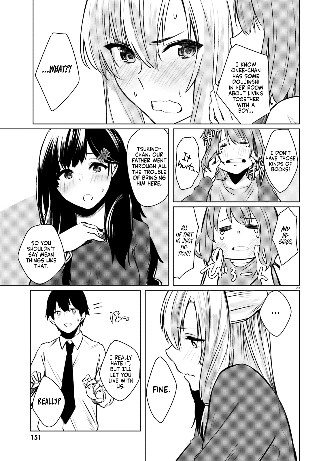Could You Turn Three Perverted Sisters Into Fine Brides? Chapter 1 page 28 - Chapter 1