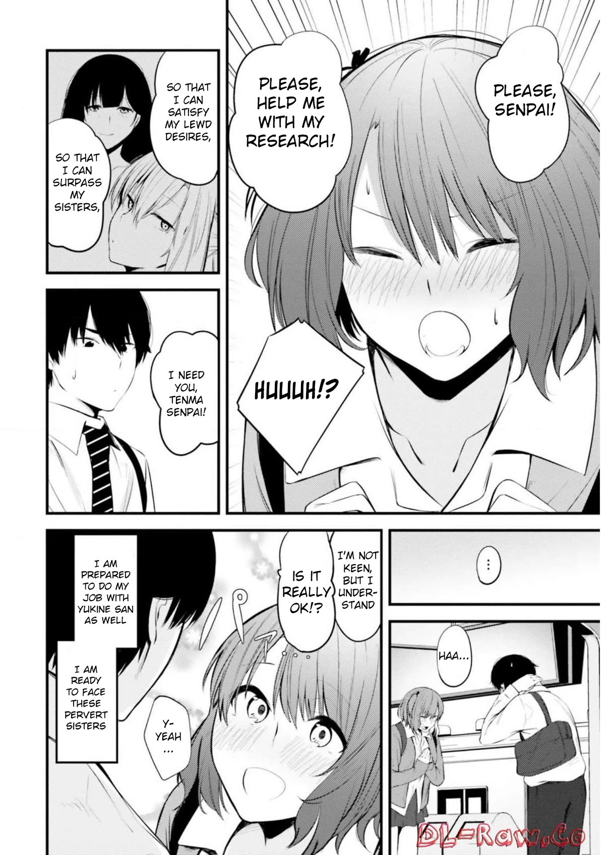 Could You Turn Three Perverted Sisters Into Fine Brides? Chapter 10 page 8 - Chapter 10