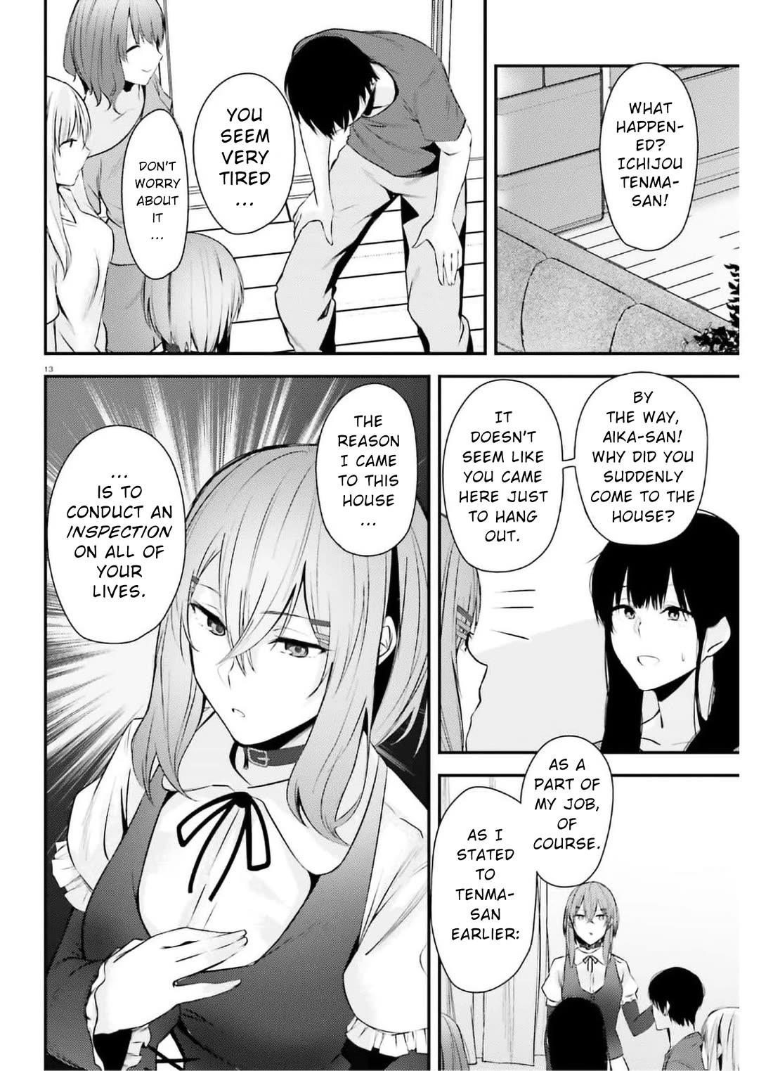 Could You Turn Three Perverted Sisters Into Fine Brides? Chapter 16 page 13 - Chapter 16