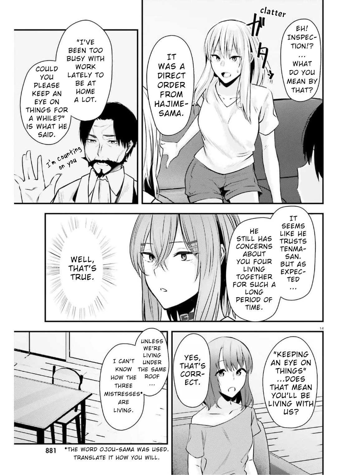 Could You Turn Three Perverted Sisters Into Fine Brides? Chapter 16 page 14 - Chapter 16
