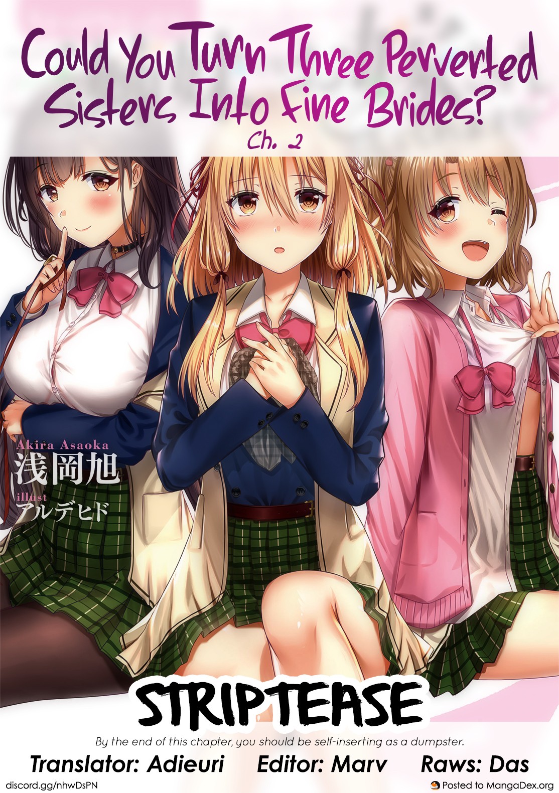 Could You Turn Three Perverted Sisters Into Fine Brides? Chapter 2 page 1 - Chapter 2