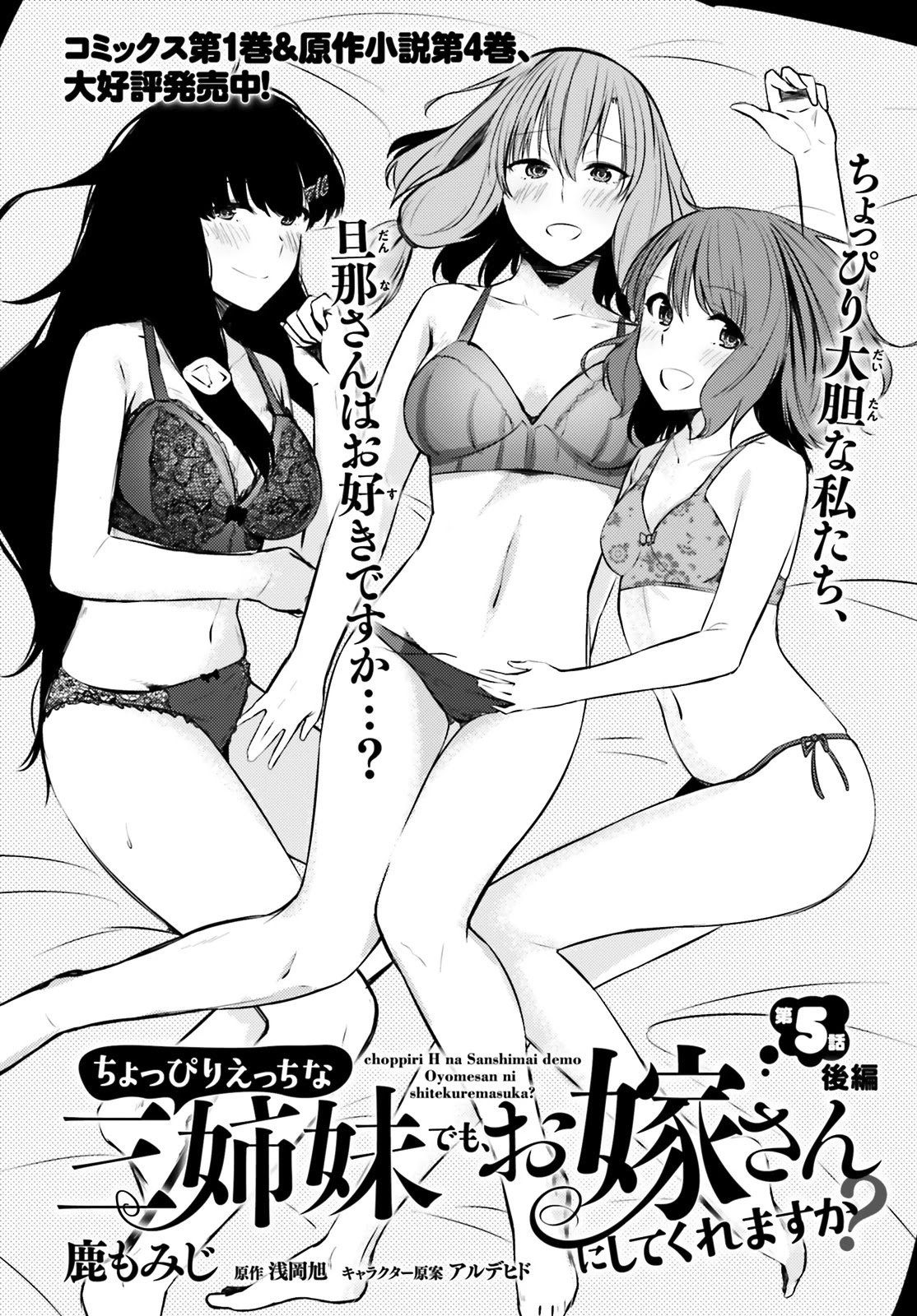 Could You Turn Three Perverted Sisters Into Fine Brides? Chapter 5.5 page 3 - Chapter 5.5