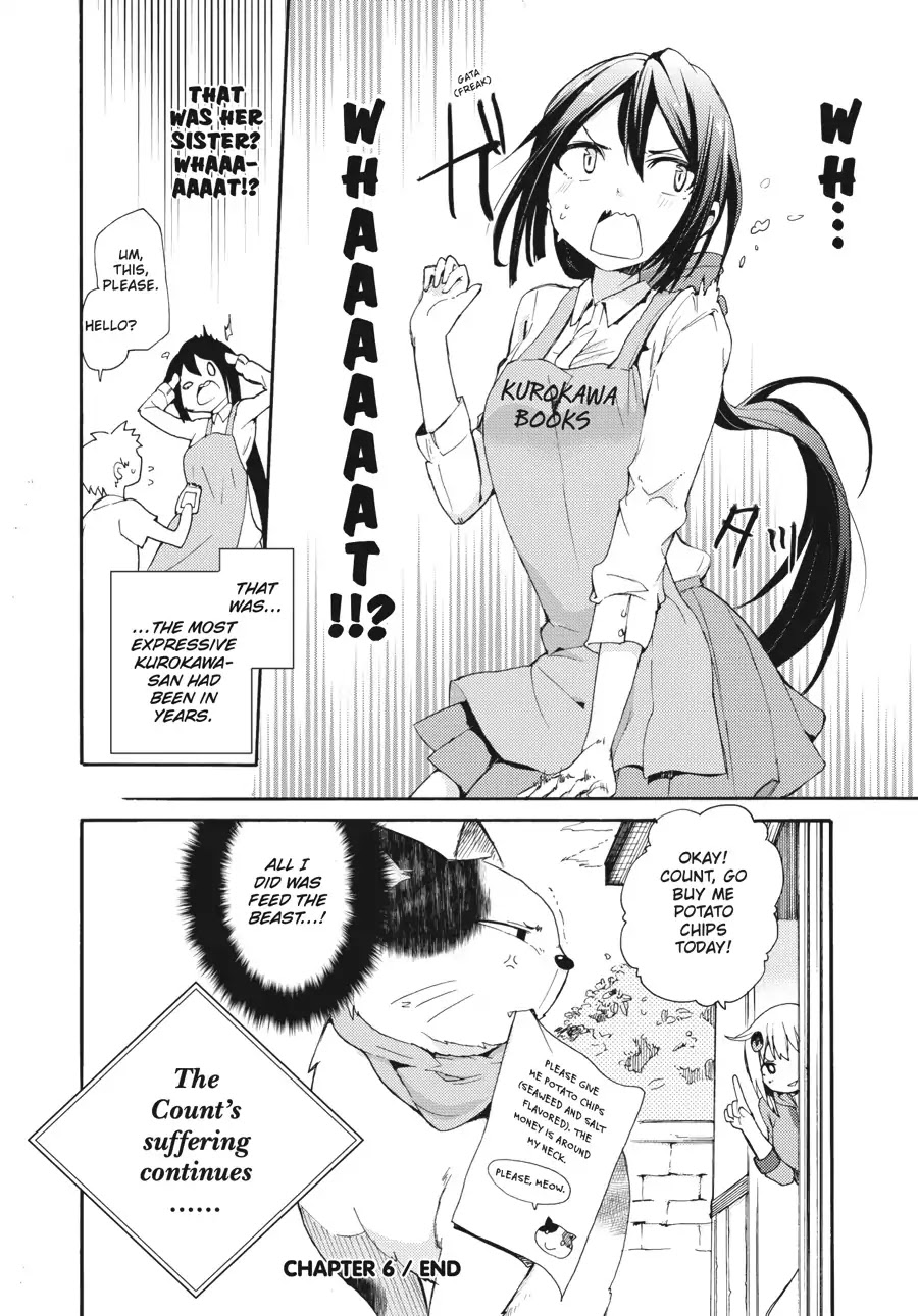 Count Fujiwara's Suffering Chapter 6 page 18 - Chapter 6: The Count and the Stoic Bookstore Employee