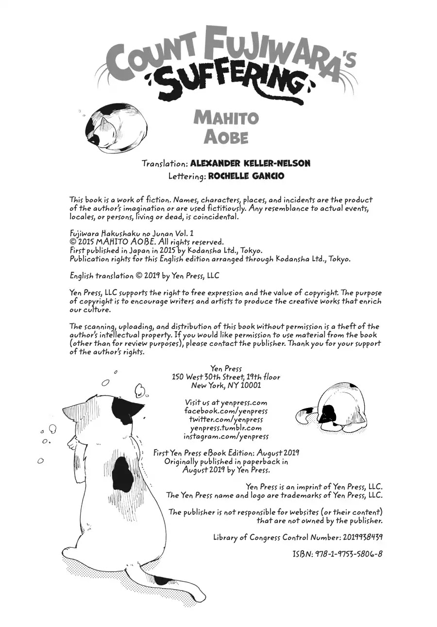 Count Fujiwara's Suffering Chapter 8.5 page 18 - Vol.1 EXTRA 1