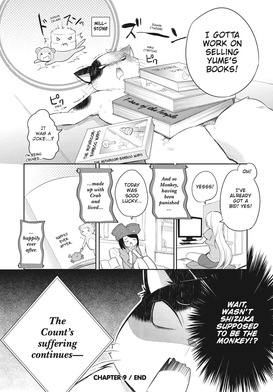 Count Fujiwara's Suffering Chapter 9 page 23 - Chapter 9: The Count and the Monkey-Crab War