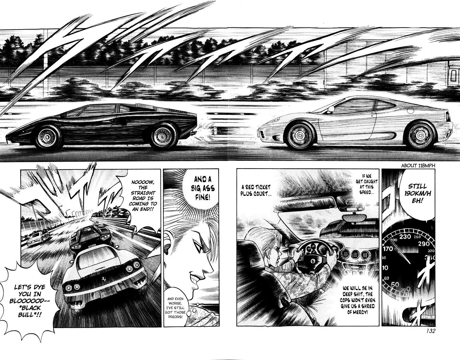 Countach Chapter 2 page 6 - Chapter 2 : The "Fighting Bull's" Power