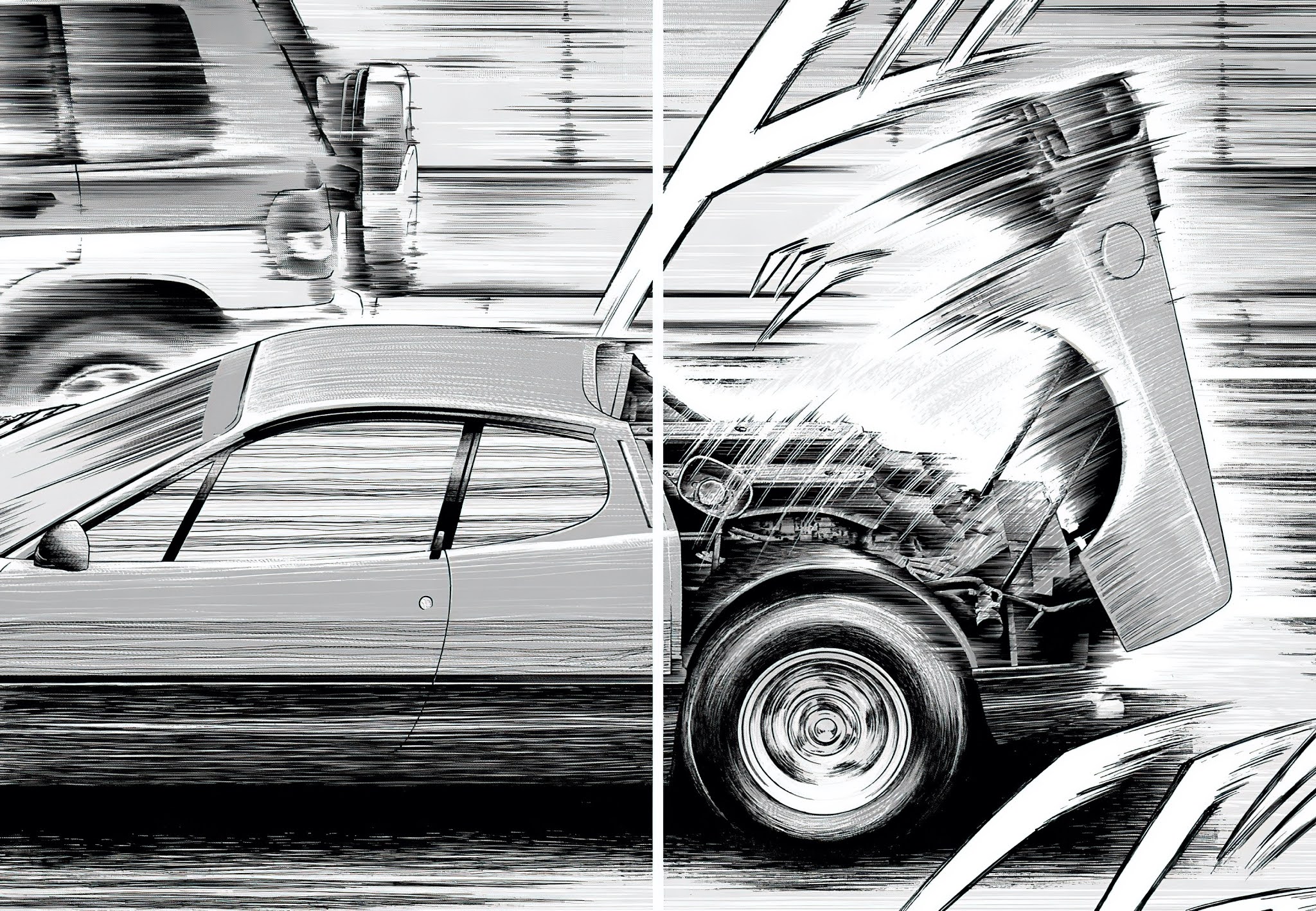 Countach Chapter 37 page 25 - Chapter 37: The BB's pursuit!!