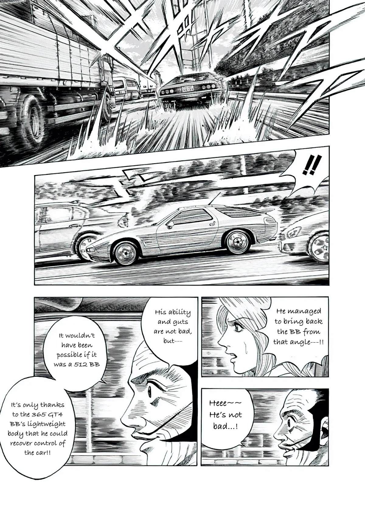 Countach Chapter 37 page 8 - Chapter 37: The BB's pursuit!!
