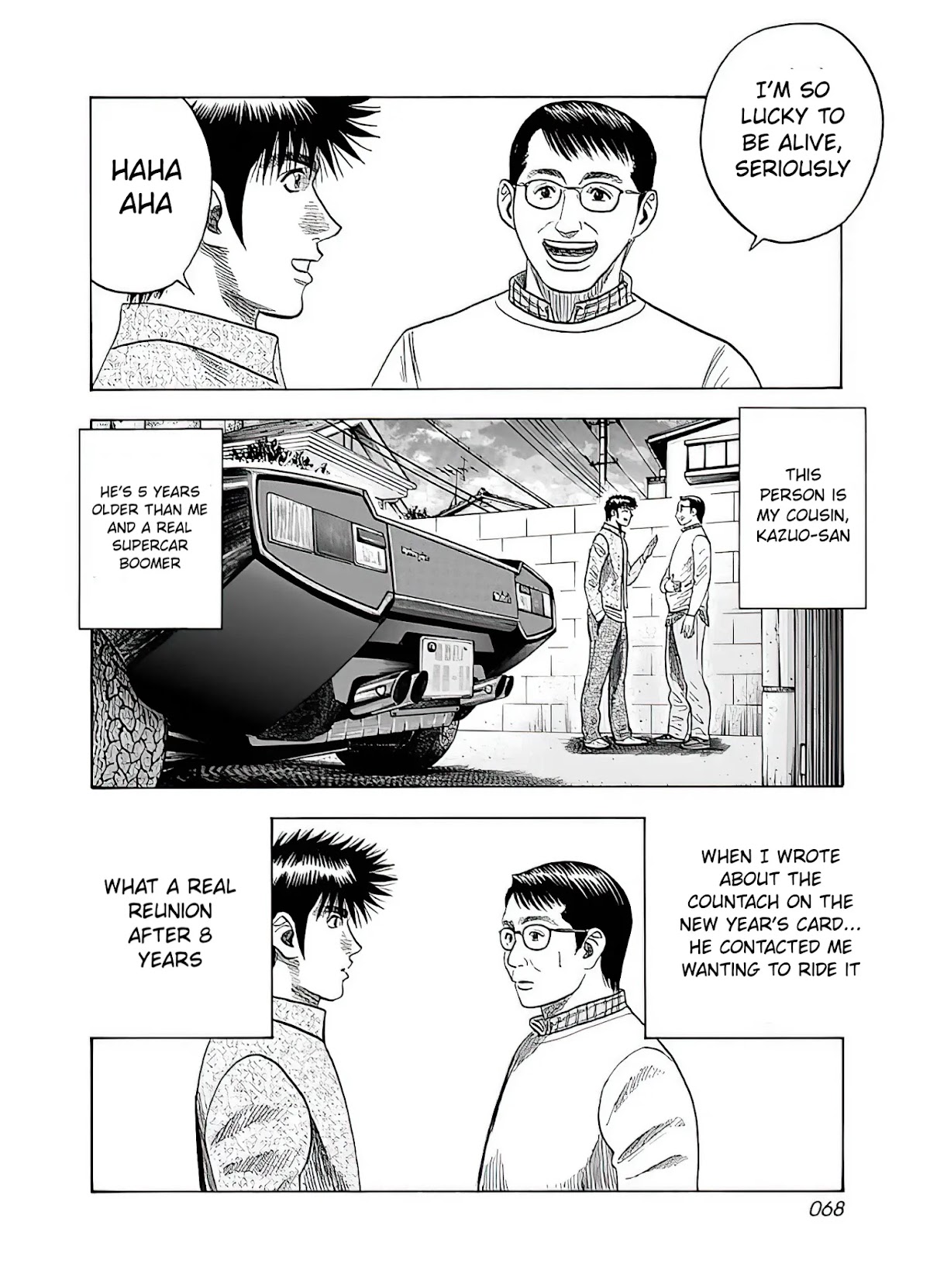 Countach Chapter 39 page 5 - Chapter 39: Encounter with Legend, Once Again!