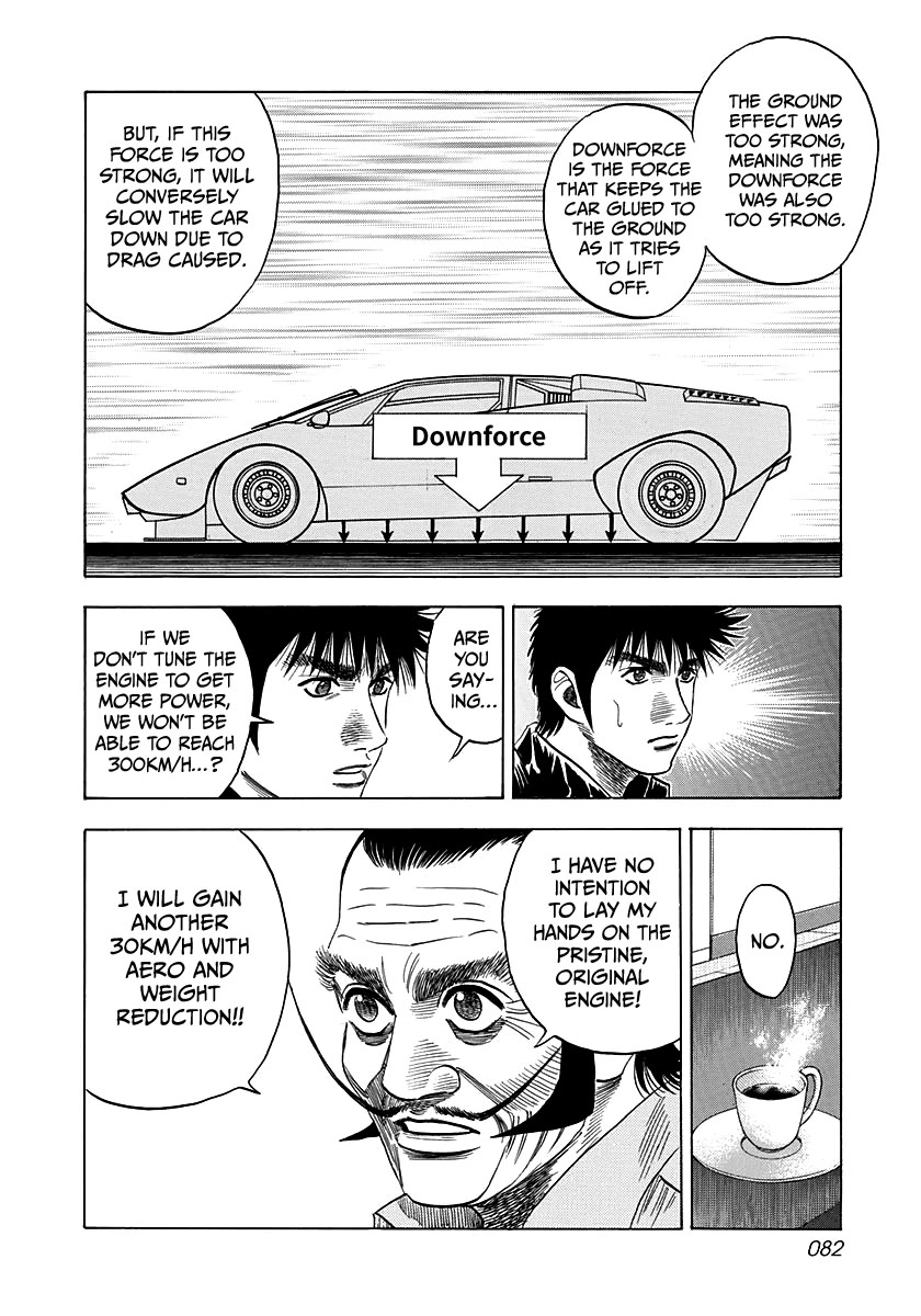Countach Chapter 48 page 12 - Chapter 48: Downforce Strategy!