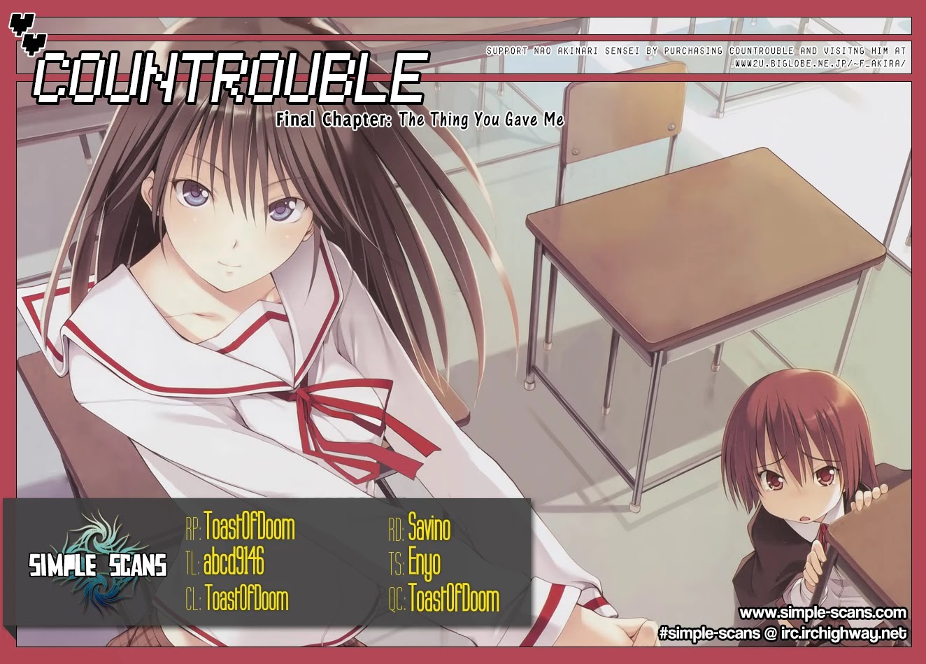 Countrouble Chapter 37 page 38 - Chapter 37: The Thing You Gave Me [END]