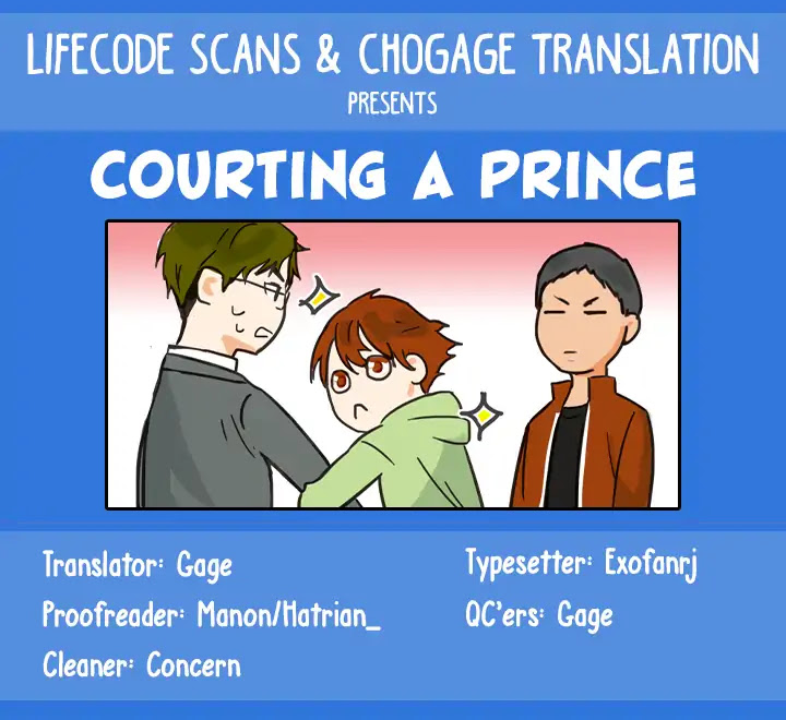 Courting a Prince Chapter 2 page 1 - Chapter 2