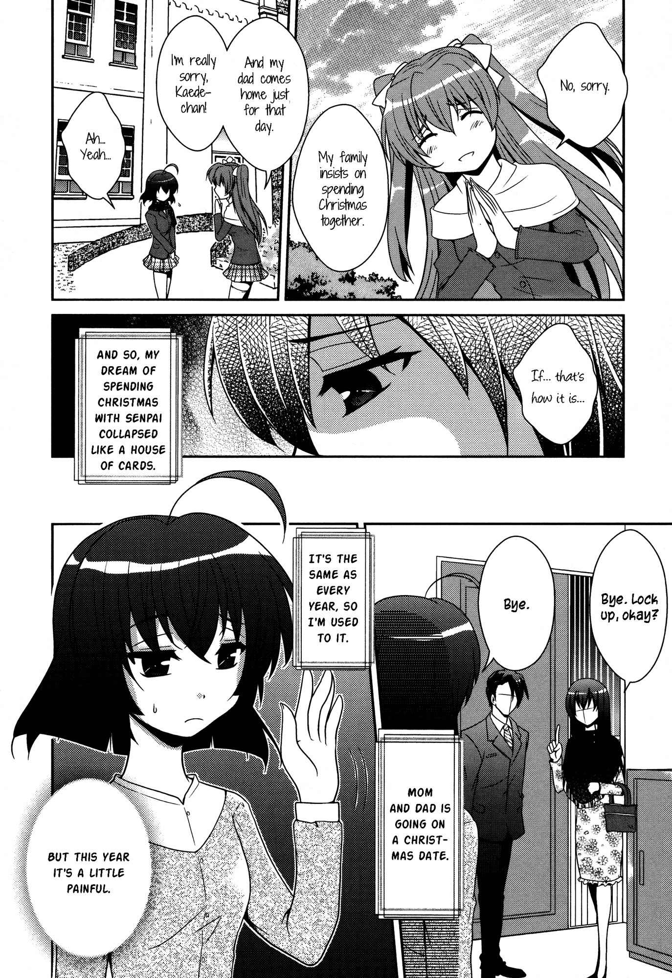 Cousins Chapter 3 page 2 - Chapter 3: Lovers Forecast ~The Christmas Guest~