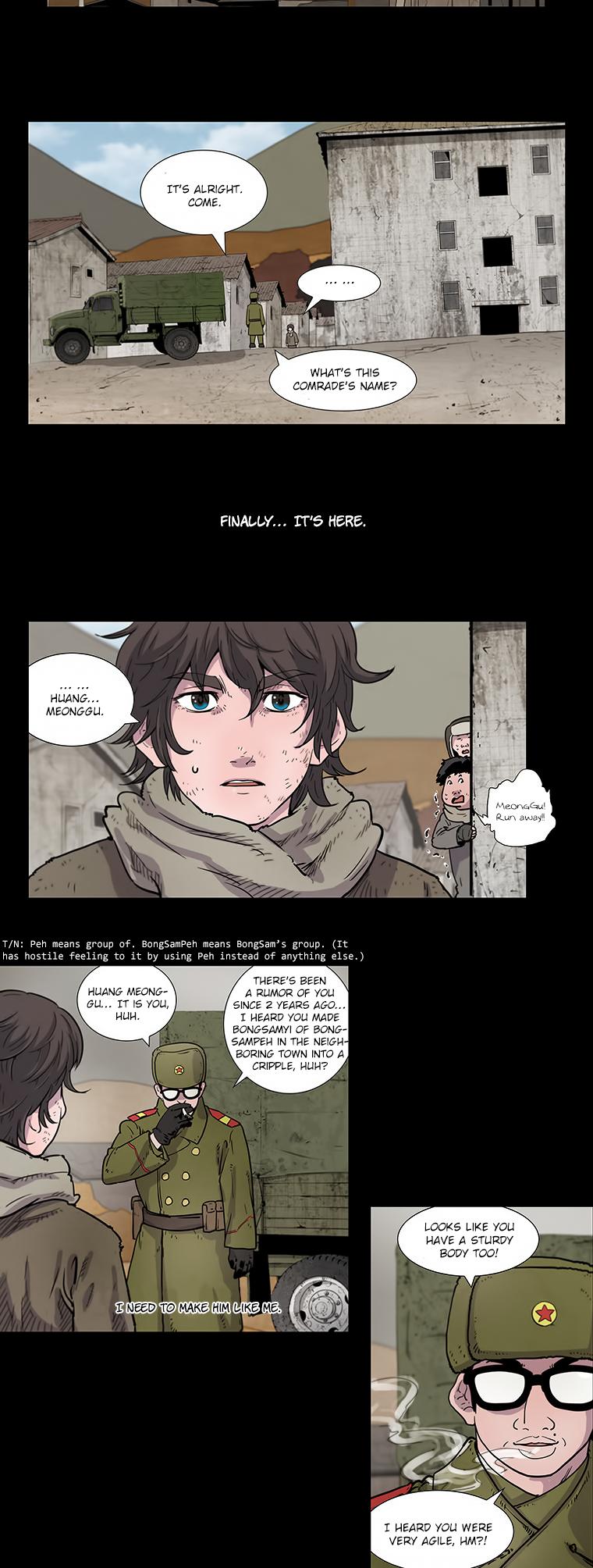 Covertly Gloriously Uniquely Chapter 2.2 page 3 - Chapter 2 v2 : Red Foot Children (2)