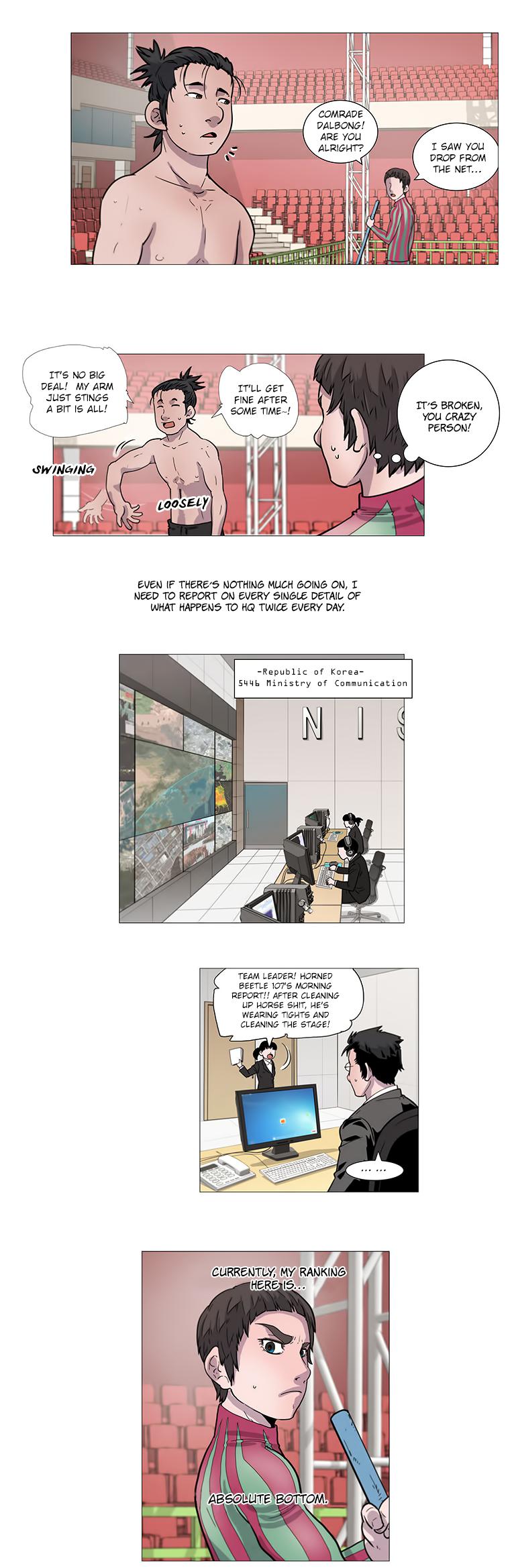 Covertly Gloriously Uniquely Chapter 2.2 page 7 - Chapter 2 v2 : Red Foot Children (2)