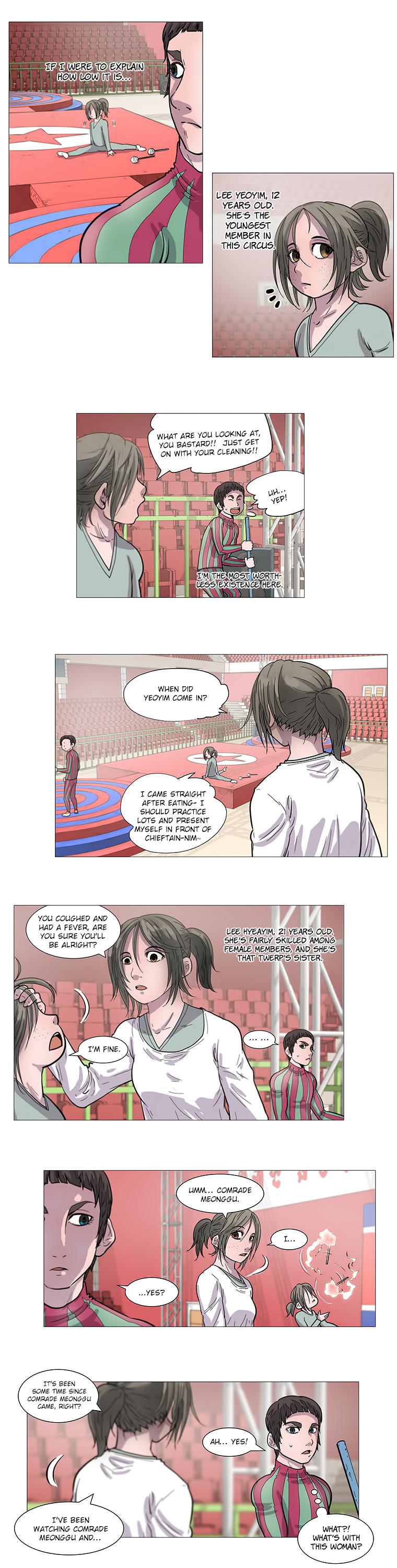 Covertly Gloriously Uniquely Chapter 2.2 page 8 - Chapter 2 v2 : Red Foot Children (2)