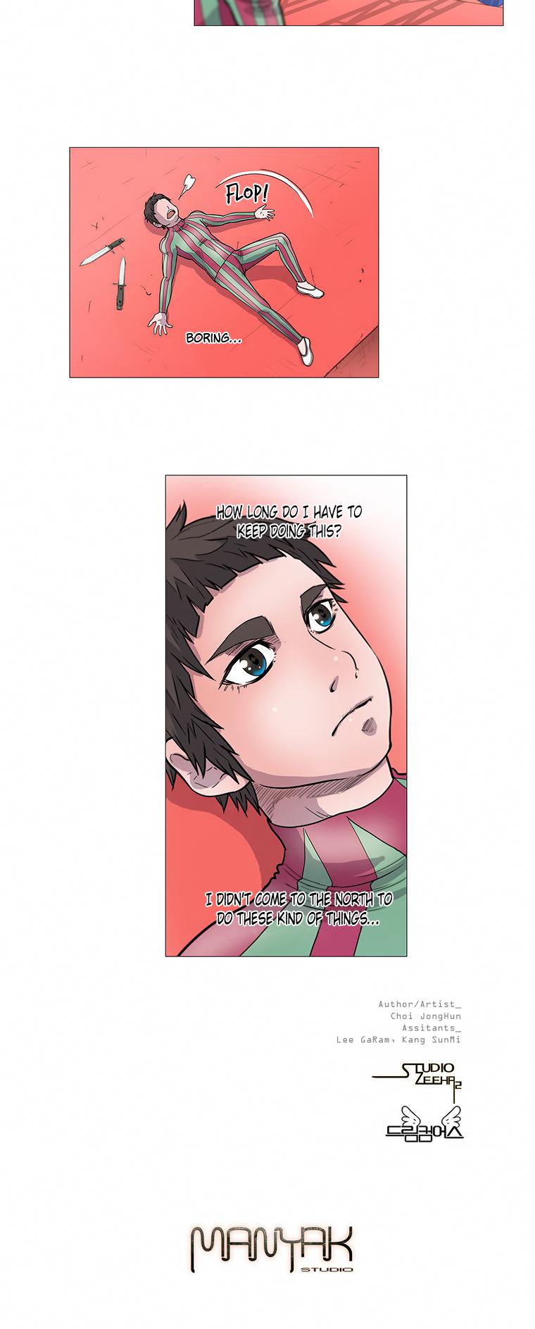 Covertly Gloriously Uniquely Chapter 3.2 page 13 - Chapter 3 v2 : Red Foot Children (3)