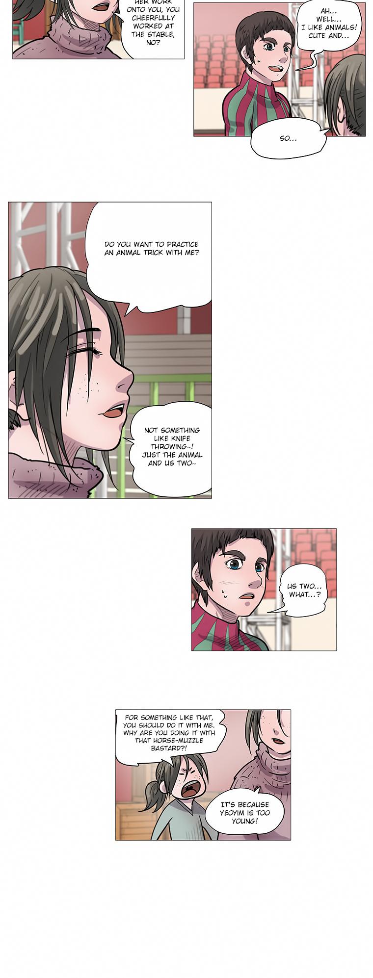 Covertly Gloriously Uniquely Chapter 4.2 page 12 - Chapter 4 v2 : Red Foot Children (4)
