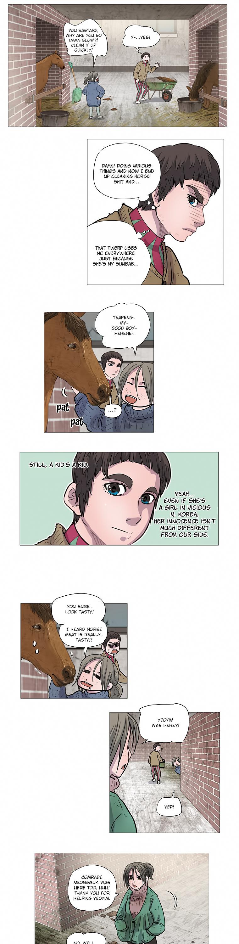 Covertly Gloriously Uniquely Chapter 4.2 page 8 - Chapter 4 v2 : Red Foot Children (4)
