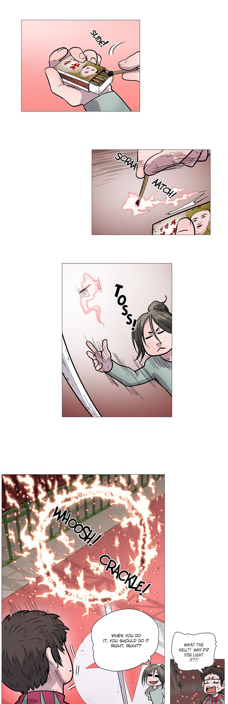 Covertly Gloriously Uniquely Chapter 5.2 page 11 - Chapter 5 v2 : Red Foot Children (5)