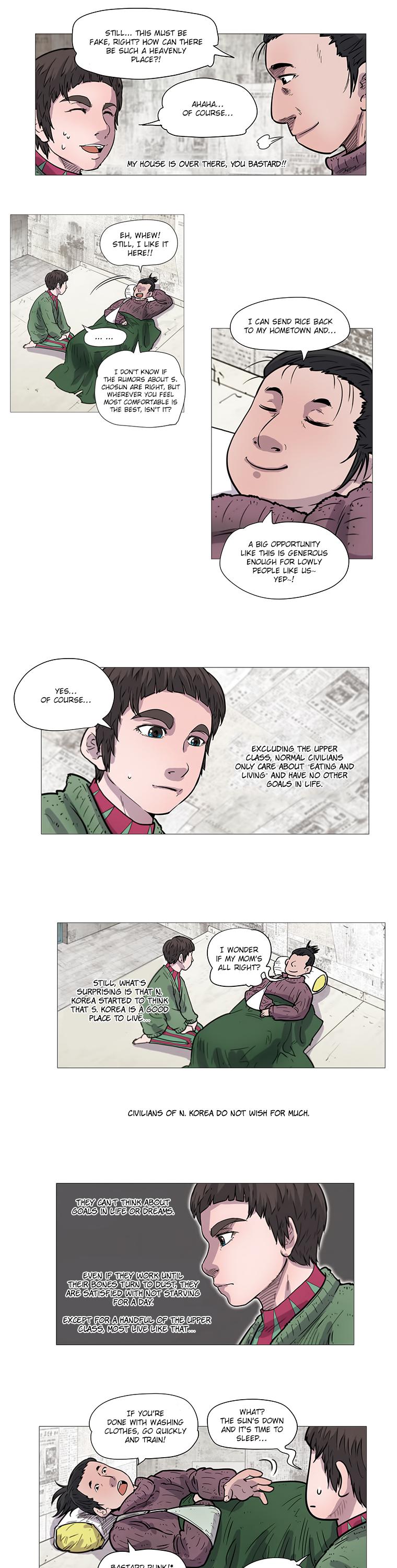 Covertly Gloriously Uniquely Chapter 5.2 page 5 - Chapter 5 v2 : Red Foot Children (5)