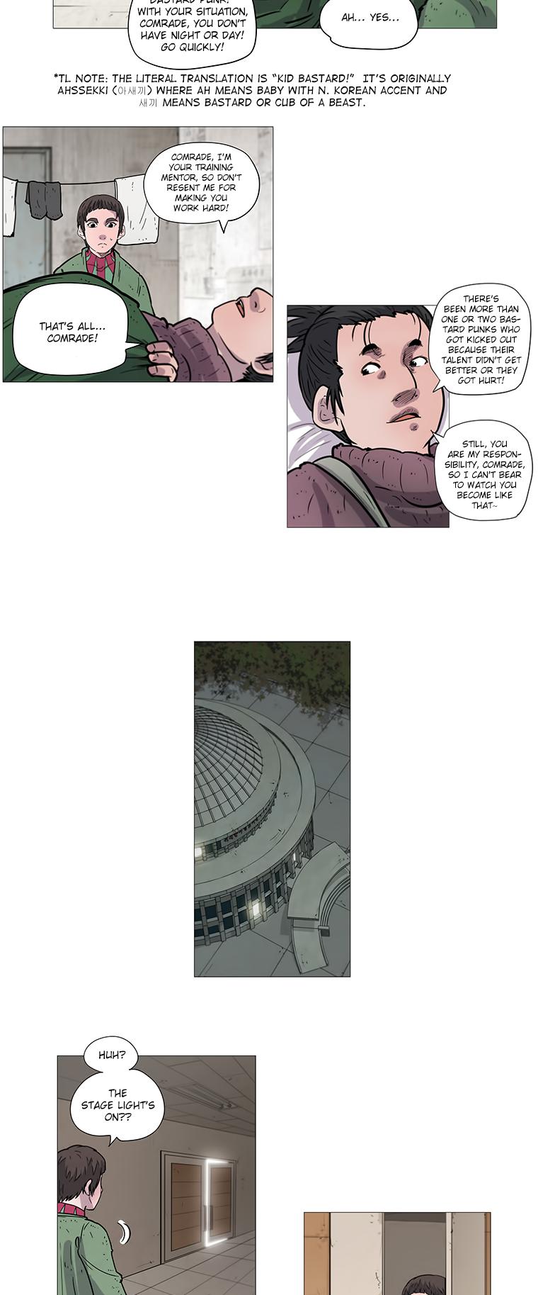 Covertly Gloriously Uniquely Chapter 5.2 page 6 - Chapter 5 v2 : Red Foot Children (5)
