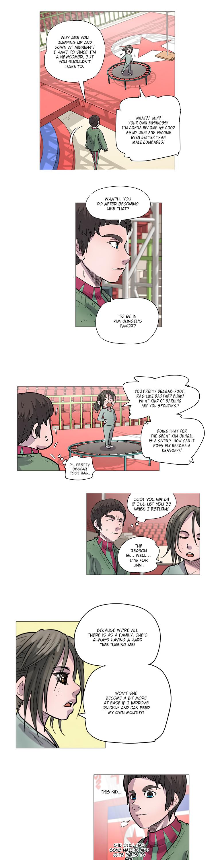 Covertly Gloriously Uniquely Chapter 5.2 page 8 - Chapter 5 v2 : Red Foot Children (5)