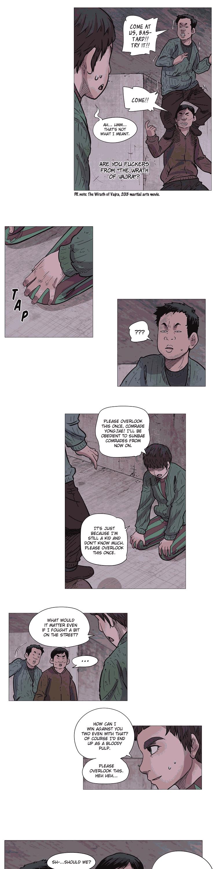 Covertly Gloriously Uniquely Chapter 7 page 5 - Chapter 7 : Red Foot Children (7)
