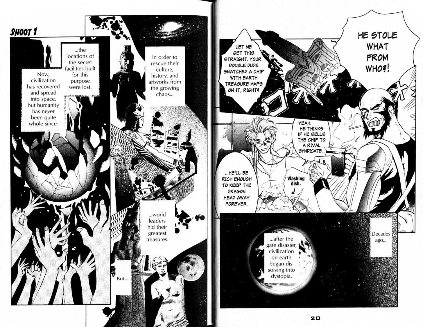 Cowboy Bebop: Shooting Star Chapter 1.0-1 page 13 - Vol.01 Chapter 0.1