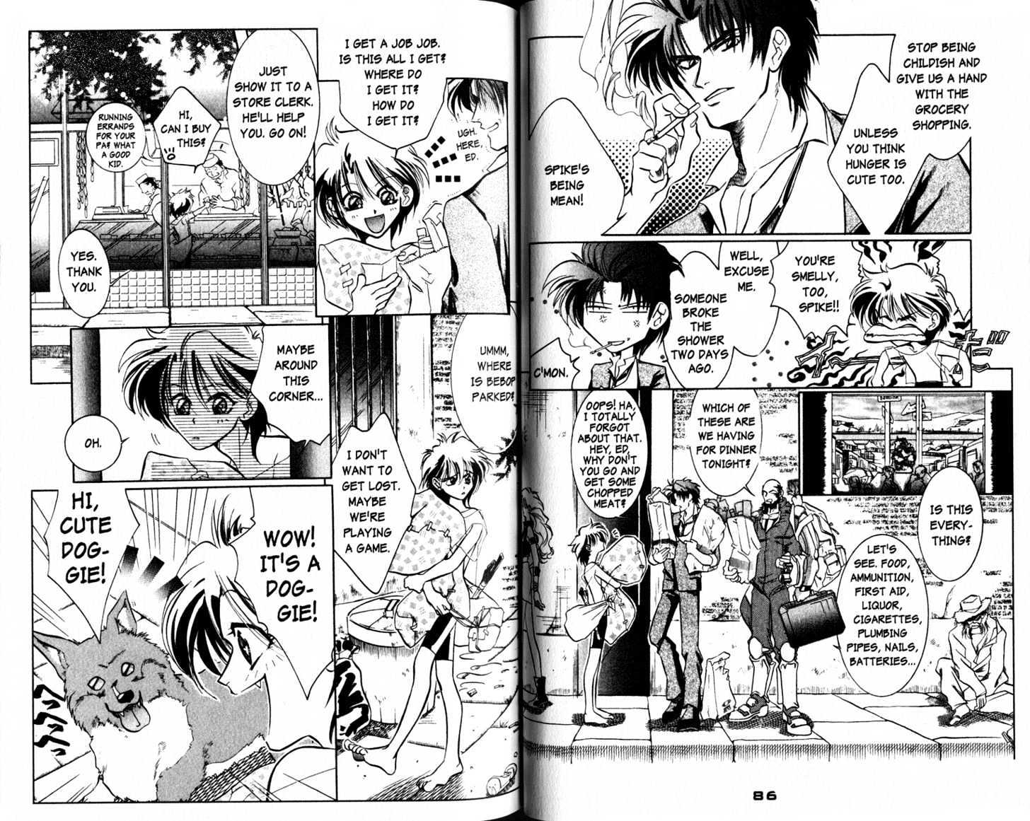 Cowboy Bebop: Shooting Star Chapter 1.0-2 page 3 - Vol.01 Chapter 0.2