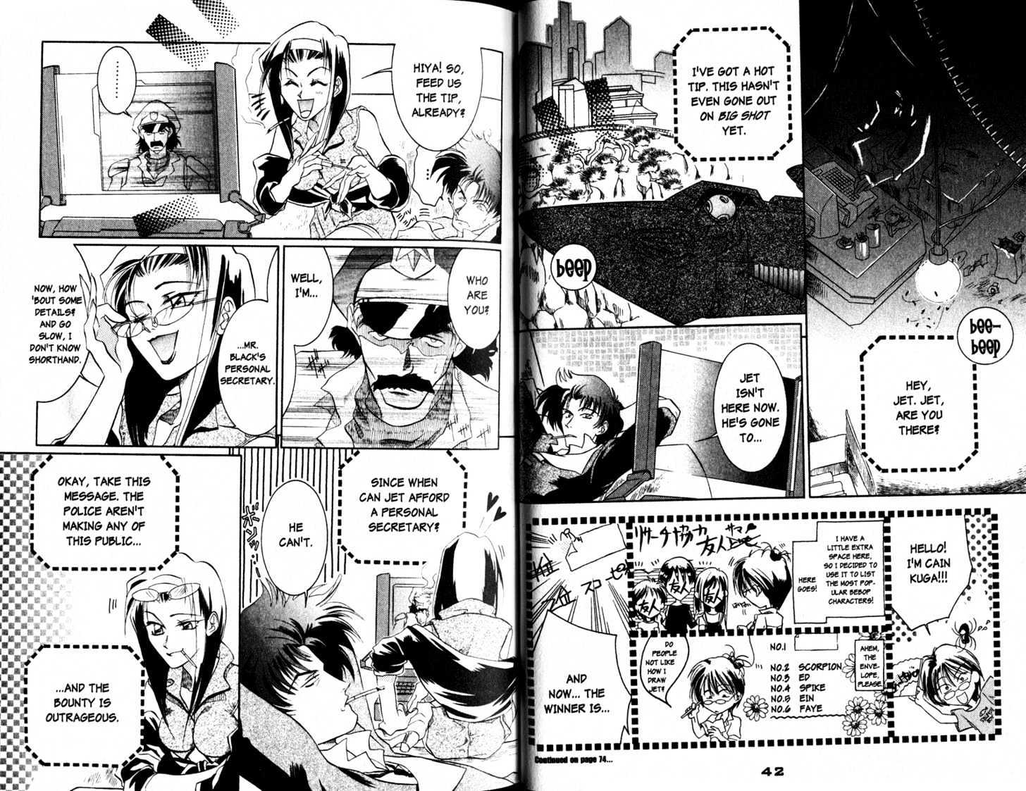 Cowboy Bebop: Shooting Star Chapter 2.0-1 page 24 - Vol.02 Chapter 0.1
