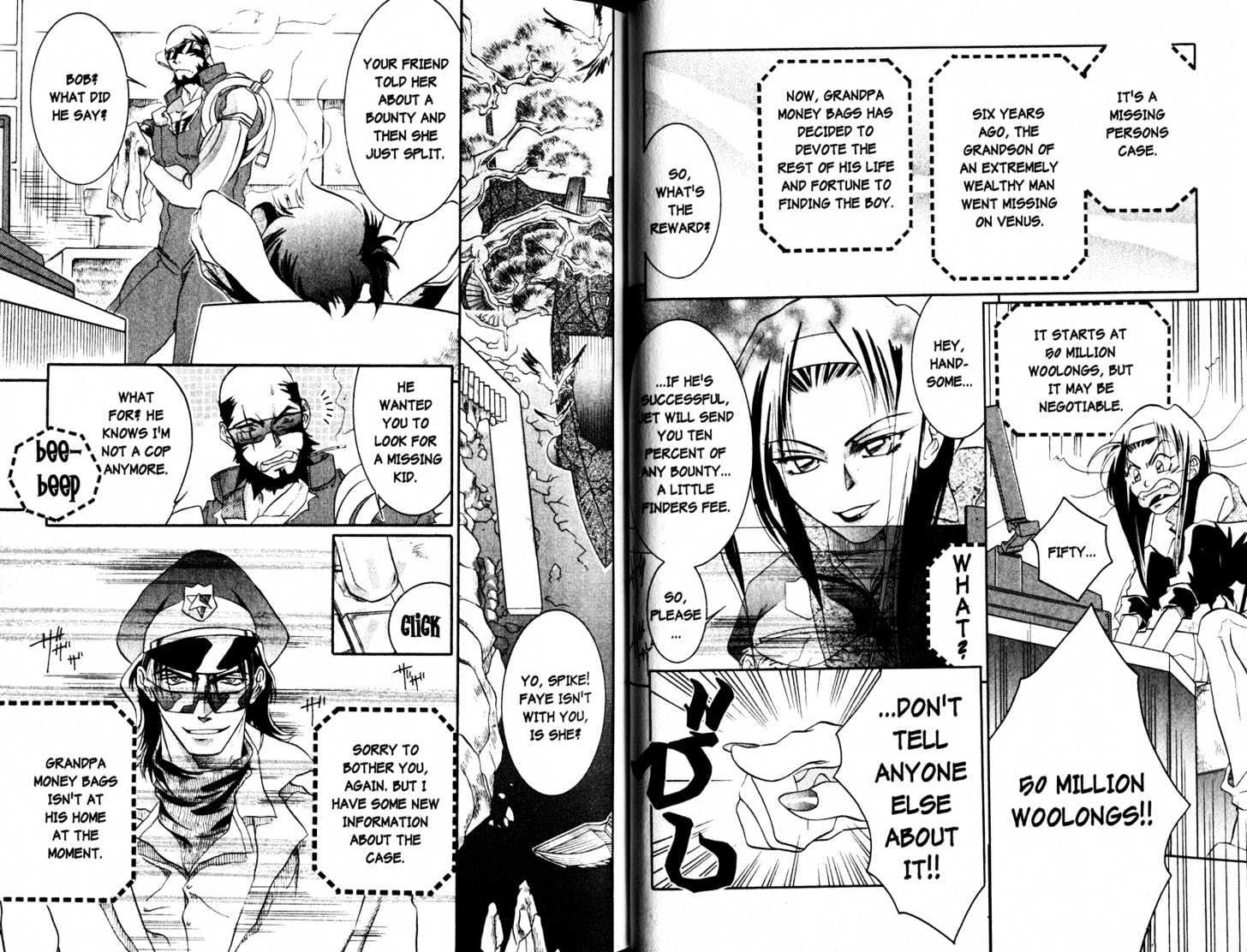 Cowboy Bebop: Shooting Star Chapter 2.0-1 page 25 - Vol.02 Chapter 0.1