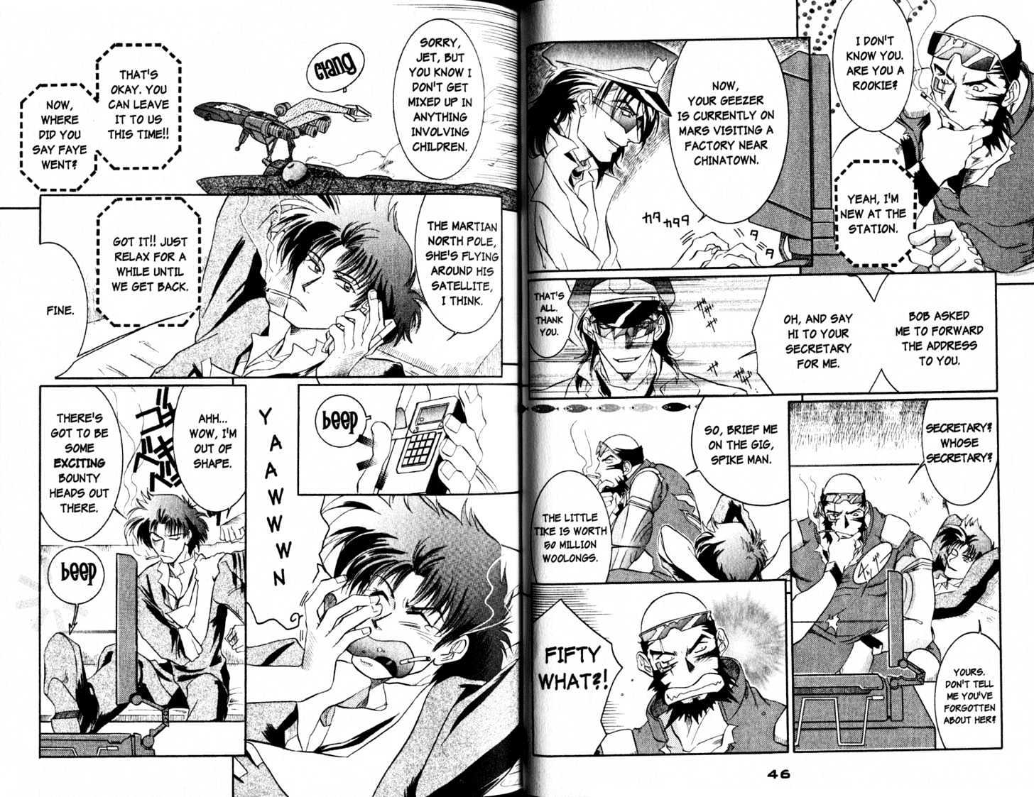 Cowboy Bebop: Shooting Star Chapter 2.0-1 page 26 - Vol.02 Chapter 0.1