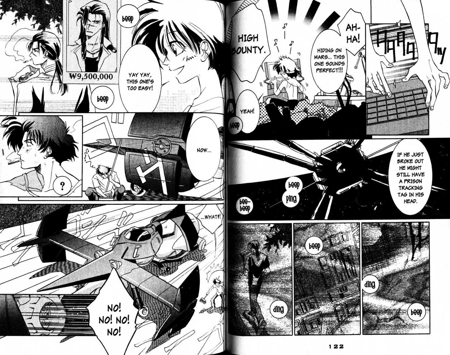 Cowboy Bebop: Shooting Star Chapter 2.0-2 page 10 - Vol.02 Chapter 0.2 : End
