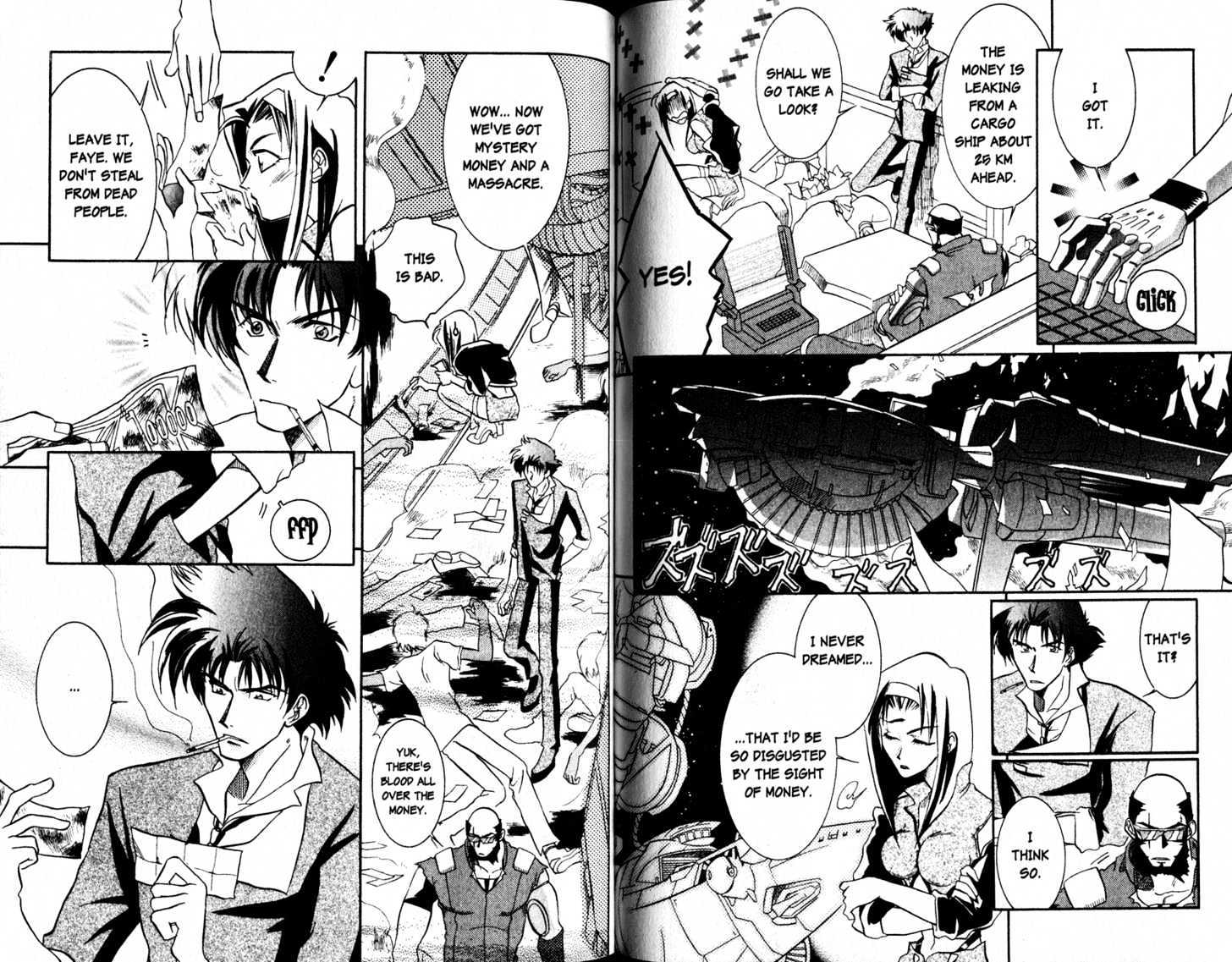 Cowboy Bebop: Shooting Star Chapter 2.0-2 page 19 - Vol.02 Chapter 0.2 : End