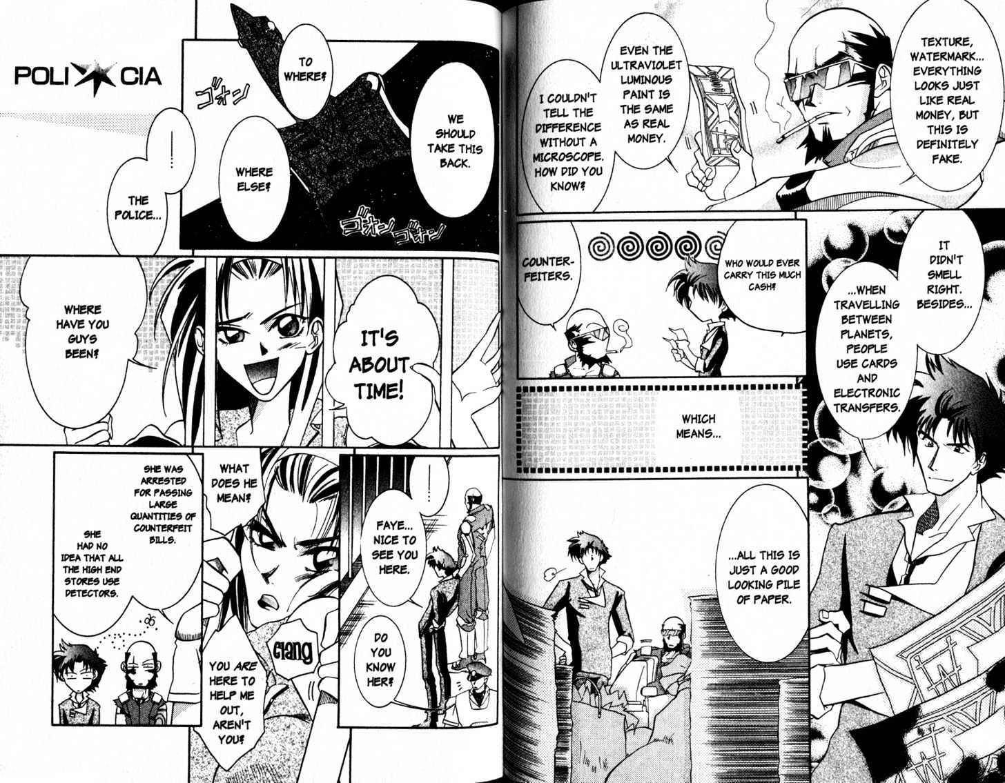 Cowboy Bebop: Shooting Star Chapter 2.0-2 page 21 - Vol.02 Chapter 0.2 : End